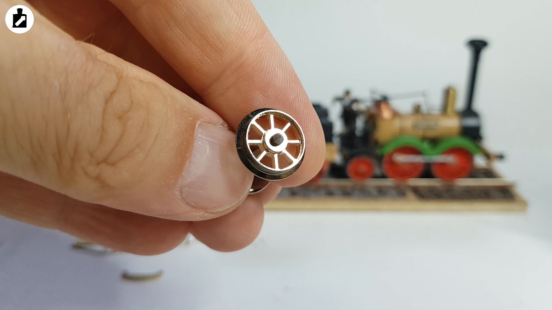 Das fertig gefräste Rad